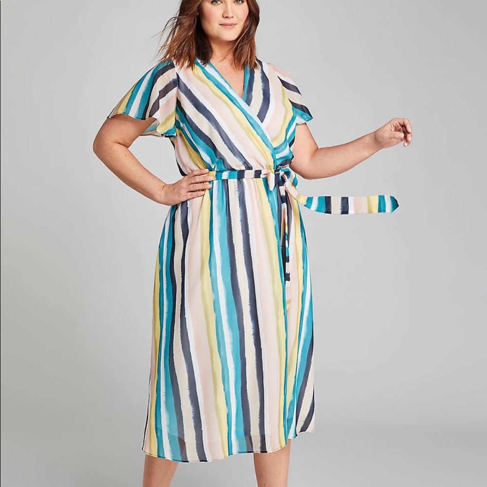 Stripes Dress - Lane Bryant